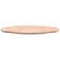 vidaXL Tischplatte Ø50x1,5 cm Rund Massivholz Buche vidaXL Tischplatte Ø50x1,5 cm Rund Massivholz Buche