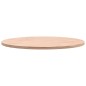 vidaXL Tischplatte Ø50x1,5 cm Rund Massivholz Buche vidaXL Tischplatte Ø50x1,5 cm Rund Massivholz Buche