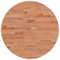 vidaXL Tischplatte Ø50x2,5 cm Rund Massivholz Buche vidaXL Tischplatte Ø50x2,5 cm Rund Massivholz Buche