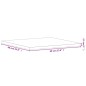 vidaXL Tischplatte 60x60x2,5 cm Quadratisch Massivholz Buche vidaXL Tischplatte 60x60x2,5 cm Quadratisch Massivholz Buche