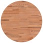 vidaXL Tischplatte Ø50x1,5 cm Rund Massivholz Buche vidaXL Tischplatte Ø50x1,5 cm Rund Massivholz Buche