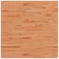 vidaXL Tischplatte 80x80x2,5 cm Quadratisch Massivholz Buche vidaXL Tischplatte 80x80x2,5 cm Quadratisch Massivholz Buche