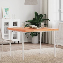 vidaXL Tischplatte 90x90x4 cm Quadratisch Massivholz Buche