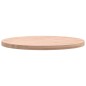 vidaXL Tischplatte Ø50x2,5 cm Rund Massivholz Buche vidaXL Tischplatte Ø50x2,5 cm Rund Massivholz Buche
