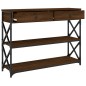 vidaXL Konsolentisch Braun Eichen-Optik 100x28x75 cm Holzwerkstoff vidaXL Konsolentisch Braun Eichen-Optik 100x28x75 cm Holzwerkstoff