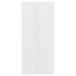 vidaXL Schuhschrank Weiß 80x35,5x180 cm Holzwerkstoff vidaXL Schuhschrank Weiß 80x35,5x180 cm Holzwerkstoff