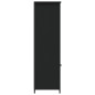 vidaXL Highboard Schwarz 62x36x121,5 cm Holzwerkstoff vidaXL Highboard Schwarz 62x36x121,5 cm Holzwerkstoff