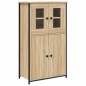 vidaXL Highboard Sonoma-Eiche 62x32x106,5 cm Holzwerkstoff vidaXL Highboard Sonoma-Eiche 62x32x106,5 cm Holzwerkstoff