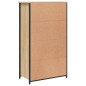 vidaXL Highboard Sonoma-Eiche 62x32x106,5 cm Holzwerkstoff vidaXL Highboard Sonoma-Eiche 62x32x106,5 cm Holzwerkstoff