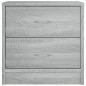 vidaXL Nachttische 2 Stk. Grau Sonoma 40x30x40 cm Holzwerkstoff vidaXL Nachttische 2 Stk. Grau Sonoma 40x30x40 cm Holzwerkstoff