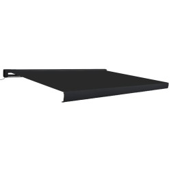 vidaXL Kassettenmarkise mit Motor 400x300 cm Anthrazit