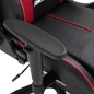Gaming-Stuhl mit Fußstütze Weinrot Kunstleder Gaming-Stuhl mit Fußstütze Weinrot Kunstleder