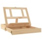 vidaXL Tischstaffelei mit Schublade 33,5x25,5x7 cm Massivholz Kiefer vidaXL Tischstaffelei mit Schublade 33,5x25,5x7 cm Massivholz Kiefer