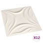 vidaXL Wandpaneele 12 Stk. 3D 0,5×0,5 m 3 m² vidaXL Wandpaneele 12 Stk. 3D 0,5×0,5 m 3 m²