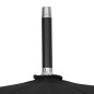 vidaXL Regenschirm Automatisch Schwarz 105cm vidaXL Regenschirm Automatisch Schwarz 105cm