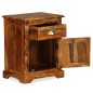 vidaXL Nachttisch 2 Stk. 40 x 30 x 50 cm Massivholz vidaXL Nachttisch 2 Stk. 40 x 30 x 50 cm Massivholz