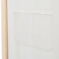 vidaXL 6-teiliger Raumteiler Cremeweiß 240 x 170 x 4 cm Stoff vidaXL 6-teiliger Raumteiler Cremeweiß 240 x 170 x 4 cm Stoff