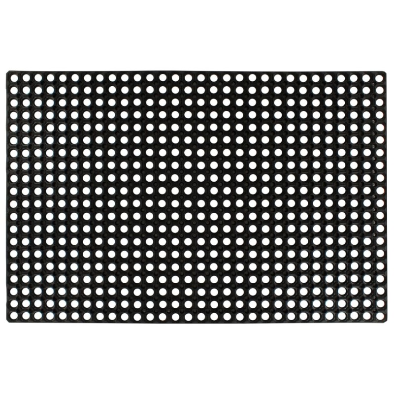 vidaXL Ringgummimatte 22 mm 80x120 cm vidaXL Ringgummimatte 22 mm 80x120 cm