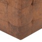 vidaXL Nachttische 2 Stk. Braun 30×30×30 cm Wildleder-Optik vidaXL Nachttische 2 Stk. Braun 30×30×30 cm Wildleder-Optik