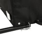 vidaXL Fahrradanhänger Schwarz und Grau 30 kg Eisen vidaXL Fahrradanhänger Schwarz und Grau 30 kg Eisen