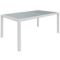 vidaXL 7-tlg. Garten-Essgruppe Poly Rattan Cremeweiß vidaXL 7-tlg. Garten-Essgruppe Poly Rattan Cremeweiß