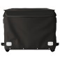 vidaXL Fahrradanhänger Schwarz 45 kg Eisen vidaXL Fahrradanhänger Schwarz 45 kg Eisen
