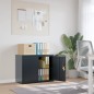 vidaXL Aktenschrank Anthrazit 90x40x70 cm Stahl vidaXL Aktenschrank Anthrazit 90x40x70 cm Stahl