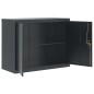 vidaXL Aktenschrank Anthrazit 90x40x70 cm Stahl vidaXL Aktenschrank Anthrazit 90x40x70 cm Stahl