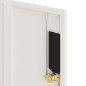vidaXL Aktenschrank Weiß 90x40x40 cm Stahl vidaXL Aktenschrank Weiß 90x40x40 cm Stahl