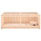 vidaXL Hamsterkäfig 104x52x38 cm Massivholz Tanne vidaXL Hamsterkäfig 104x52x38 cm Massivholz Tanne