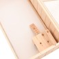 vidaXL Hamsterkäfig 104x52x38 cm Massivholz Tanne vidaXL Hamsterkäfig 104x52x38 cm Massivholz Tanne