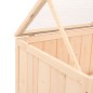 vidaXL Hamsterkäfig 104x52x38 cm Massivholz Tanne vidaXL Hamsterkäfig 104x52x38 cm Massivholz Tanne
