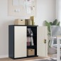 vidaXL Aktenschrank Anthrazit und Weiß 90x40x105 cm Stahl vidaXL Aktenschrank Anthrazit und Weiß 90x40x105 cm Stahl