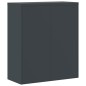 vidaXL Aktenschrank Anthrazit und Weiß 90x40x105 cm Stahl vidaXL Aktenschrank Anthrazit und Weiß 90x40x105 cm Stahl