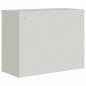 vidaXL Aktenschrank Hellgrau 90x40x70 cm Stahl vidaXL Aktenschrank Hellgrau 90x40x70 cm Stahl