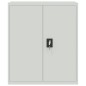 vidaXL Aktenschrank Hellgrau 90x40x105 cm Stahl vidaXL Aktenschrank Hellgrau 90x40x105 cm Stahl