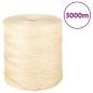 vidaXL Seil 100% Sisal 2 mm 3000 m vidaXL Seil 100% Sisal 2 mm 3000 m