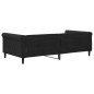 vidaXL Tagesbett Schwarz 100x200 cm Samt vidaXL Tagesbett Schwarz 100x200 cm Samt