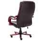 Massage-Bürostuhl Braun Echtleder Massage-Bürostuhl Braun Echtleder