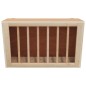 vidaXL Heuraufe für Kaninchen 37x18,5x23 cm Massivholz Tanne vidaXL Heuraufe für Kaninchen 37x18,5x23 cm Massivholz Tanne