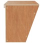 vidaXL Heuraufe für Kaninchen 37x18,5x23 cm Massivholz Tanne vidaXL Heuraufe für Kaninchen 37x18,5x23 cm Massivholz Tanne