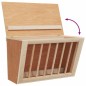 vidaXL Heuraufe für Kaninchen 37x18,5x23 cm Massivholz Tanne vidaXL Heuraufe für Kaninchen 37x18,5x23 cm Massivholz Tanne