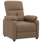 vidaXL Relaxsessel Braun Stoff vidaXL Relaxsessel Braun Stoff