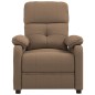 vidaXL Relaxsessel Braun Stoff vidaXL Relaxsessel Braun Stoff