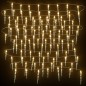 vidaXL Eiszapfen-Lichterkette 100 LEDs Warmweiß 10 m Acryl PVC vidaXL Eiszapfen-Lichterkette 100 LEDs Warmweiß 10 m Acryl PVC