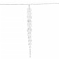 vidaXL Eiszapfen-Lichterkette 100 LEDs Warmweiß 10 m Acryl PVC vidaXL Eiszapfen-Lichterkette 100 LEDs Warmweiß 10 m Acryl PVC