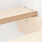 vidaXL Bettgestell mit Kopf- und Fußteil Weiß 140x200 cm vidaXL Bettgestell mit Kopf- und Fußteil Weiß 140x200 cm