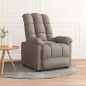 vidaXL Relaxsessel Taupe Stoff vidaXL Relaxsessel Taupe Stoff