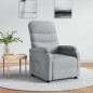 vidaXL Relaxsessel Hellgrau Stoff vidaXL Relaxsessel Hellgrau Stoff