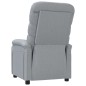vidaXL Relaxsessel Hellgrau Stoff vidaXL Relaxsessel Hellgrau Stoff